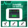 thumbnail image 4 of HD Sound Card Live Sound Cards External Audio Mixer For Broadcast Recording Home KTV Game Music Singing PC Phone, 4 of 7