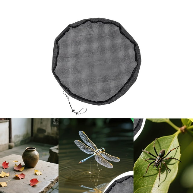 Regeneimer Filet de Cou avec Filet de Protection contre les Déchets, Résistant à l'Eau et à la Poussière, pour Extérieur, Clôture en Fil Métallique pour Jardin, Filet de Rasage pour Éloigner les Écureuils du Jardin Sans Visage
