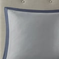 thumbnail image 5 of 510 Design Border King Size Traditional Microfiber Soft Embroidered Comforter Set in Navy for Adults, 5 of 5