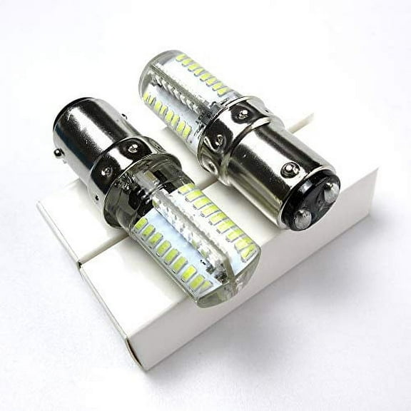 2PCS Push in Light Bulb 64 LED for Singer Kenmore Janome Juki Necchi Elna Bernina Viking