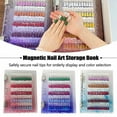 thumbnail image 4 of Magnetic Nail Swatches Book, 120Pcs Nail Color Display Book, Professional Nail Gel Polish Display Book, Removable Blank Nail Sample Display Organizer, Nail Art Salon Design Booklet, No Need Pasting, 4 of 6