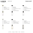 thumbnail image 4 of Livex Lighting - Art Glass - 1 Light Mini Pendant in Coastal Style - 5 Inches, 4 of 9