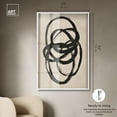 thumbnail image 5 of Beige Black I Shadowbox Print Line Wall Decor by Art Remedy, White Frame, 36 x 54, 5 of 7