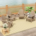 thumbnail image 2 of Chaise Adirondack Pliante en Poly pour Extérieur (Ensemble de 4), 2 of 6