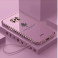 thumbnail image 3 of Pocox3 Luxury Maple Leaf Lanyard Case On For Xiaomi Mi Poco X3 Pro Nfc X3pro Plating Silicone Cover Poko X 3 Pocox3pro X3nfc, 3 of 5
