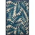 thumbnail image 2 of Nourison Aloha Indoor/Outdoor Navy 3'6" x 5'6" Area Rug, (4x6), 2 of 7