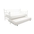 thumbnail image 1 of Lit de jour et lit gigogne une place Manila, Blanc, 1 of 9