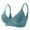 Blue, variant on Hrsba Seamless Bras for Women Wireless Thin Lightly Padded Lifting Support Breathable Everyday Bra