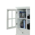 thumbnail image 3 of Convenience Concepts Tahoe Highboy TV Stand in White Wood Finish, 3 of 6