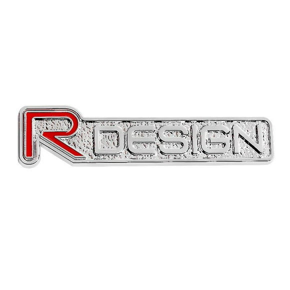 3d Metal R Design Logo Car Front Grill Emblem For Volvo V40 Cx60 C30 V70 V60 V50 S60 V90 R Design Rdesign Sticker Accessories