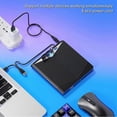 thumbnail image 2 of External CD DVD Drive USB 3.0 CD Burner DVD RW Player Portable CD/DVD Reader Writer External USB DVD Drive External Fast, 2 of 4