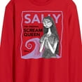 thumbnail image 2 of The Nightmare Before Christmas - Sally Scream Queen - Men's Long Sleeve T-Shirt, 2 of 4