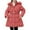 LH114 Watermelon Red, variant on Likimi Toddler Girls Coat Hooded Long Sleeve Solid Color Zipper Windproof Winter Long Outerwear With Pocket Soft Warm Thick Jacket Size 5-6 Years Black