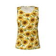 thumbnail image 2 of Rocae Sunflowers for Women's Workout Tank Top Lightweight Sleeveless Fit Tops- Moisture-Wicking, BreathableMedium, 2 of 9