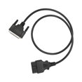 thumbnail image 3 of Cable de diagnóstico, Obd2 Convertor 16Pin Macho A DB25 Masculino de 102 cm/40 Pulgadas de Reemplazo Para El Programador CLAVE SBB V33 PARA CAR, 3 of 7