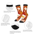 thumbnail image 3 of Rocae Happy Thanksgiving Three Gnomes for Girls Boys Crew Socks,Children's Socks, Kids Socks, Toddler Socks: Daily Wear with Kids School Uniform, 3 of 5