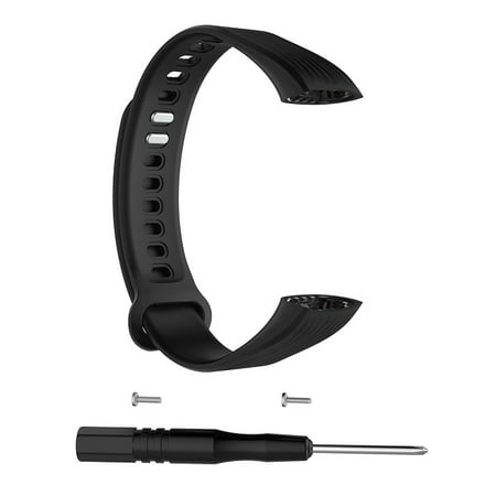 Smart Watch Band Wrist Strap for Huawei Honor 3 Adjustable Size Nice Bracelet With Repair Tool Replacement Accessory black