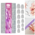 thumbnail image 3 of Tnobhg 600Pcs/Box Square Nail Art Tips Ultra-thin Transparent Nail Extension Tips Crease Free Full Cover Fake Nails DIY Manicure Accessories for Home & Salon, 3 of 7