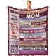thumbnail image 1 of LHSHID Valentines day Gifts for Mom Blanket for Mom Gifts Mom Birthday Gifts Presents for Mom from Son Best Mom Ever Blanket Super Soft Flannel Throw Blanket 30"x40", 1 of 6