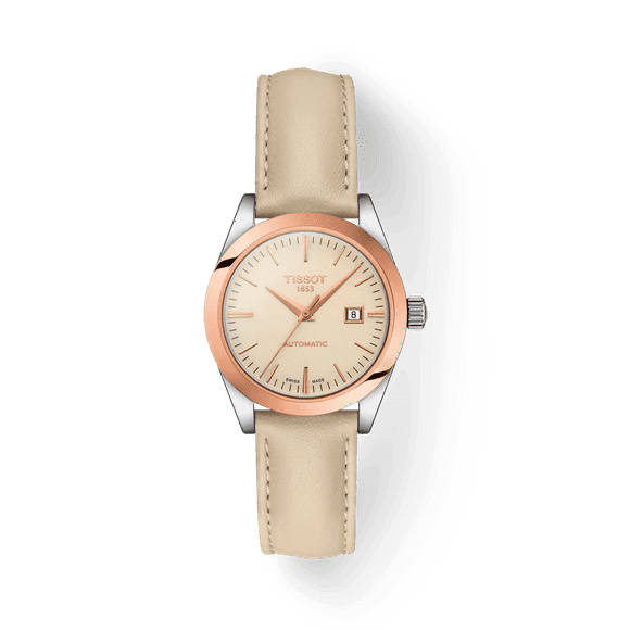 Tissot T-My Lady Automatic 18K Gold Women's Watch T9300074626100