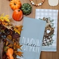 thumbnail image 2 of 2 Pack Fall Kitchen Towels Dish Towels, 16x24 Inch Seasonal Cloth Tea Towel Pumpkin Buffalo Plaid Thanksgiving Hand Towel Dishcloth Autumn Cloth Towel for Farmhouse Home Housewarming Gift, 2 of 7