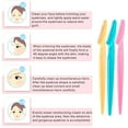 thumbnail image 4 of EXLEAF 2026 New Eyebrow Razors-Eyebrow Razor and Face Razor for Women,Multipurpose Exfoliating Tool,Face Razor and Eyebrow Shaper for Women Or Man with Precision Cover (15Pcs)B, 4 of 5