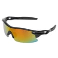 thumbnail image 4 of Gafas protectoras antivaho para niños, protección UV, para patinaje sobre ruedas, deportes al aire libre, montura negra, 4 of 14