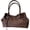 Brown, variant on Hfppkn Leopard Print PU Leather Slouchy Tote Bag Short Handle Underarm Shoulder Handbag for Women 36x12x20cm Blue