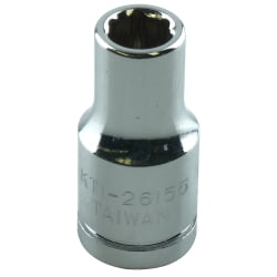 

1/4in. Drive Standard 6 Point Chrome Socket 5.5mm