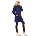 Hodded Parka Fur Short Puffer Coat