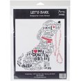 thumbnail image 1 of Let's Bark Counted Cross Stitch Kit-7.25"X7.75" 14 Count, 1 of 2