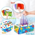 thumbnail image 4 of Caja de pañuelos Aiduy Montessori para bebés, de 6 a 12 meses, con arrugas, 4 of 7
