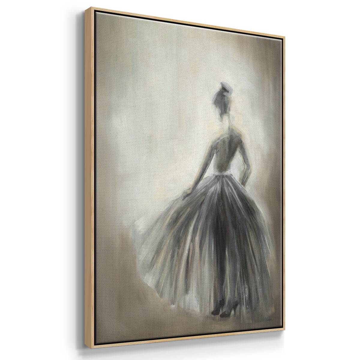 Over in the Light Framed Premium Gallery Wrapped Canvas - Ready to Hang