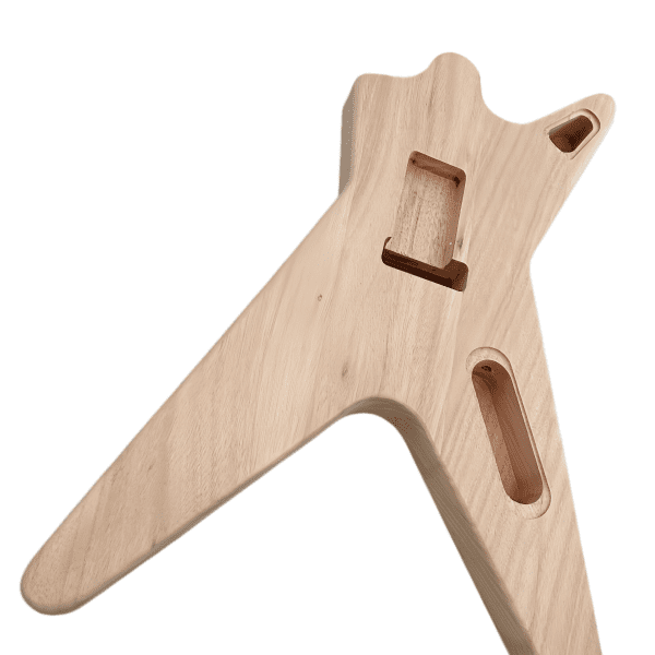 DIY Electric Guitar Kit Dime bag ML Style Mahogany Body Rosewood Fretboard Left Hand Maple Veneer