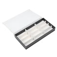 thumbnail image 3 of Jewelry Container,12 Grids Dustproof Jewelry Jewelry Display Glasses Organizer Top-Notch Performance, 3 of 12