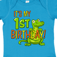 thumbnail image 4 of Inktastic It's My 1st Birthday with Cute Green Alligator Boys or Girls Baby Bodysuit, 4 of 5