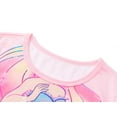 thumbnail image 3 of Beezizac Teen Girls Nightgown – Soft Long Sleeves Sleepwear Pink Mermaid Pretty Nightdress Pajama Size 14, 3 of 7