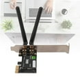 thumbnail image 1 of Adaptador wifi pcie, 2.4ghz pcie wifi wifi pan compatibilidad 300mbps para linux, 1 of 7