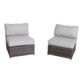 thumbnail image 3 of Living Source International 7-Piece Outdoor Seating Set with Cushion in Espresso, 3 of 5