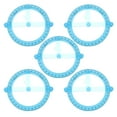 thumbnail image 3 of 5 transportadores circulares móviles para escuela y oficina, regla de dibujo multifuncional con brazo oscilante, transportador azul de 360 grados para dibujo técnico, 3 of 8