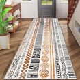 thumbnail image 2 of 2x6 FT Kitchen Runner Rugs Non Skid Washable, Faux Wool Rug Runners for Hallways Bathroom Carpet Runner, Soft Indoor Modern Floor Rug for Entryway Laundry Room, 2 of 11