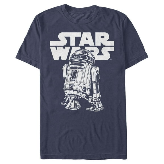 Men's Star Wars: A New Hope R2D2 Classic Pose  Graphic T-Shirt