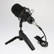 thumbnail image 5 of Micrófono de condensador para podcasting de computadora, , grabación de , Skype, Stream, Broadcasting con soporte para de mes Negro, 5 of 9