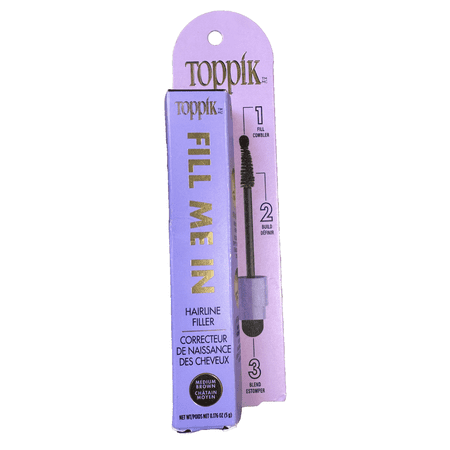UPC 667820000247 product image for Toppik Fill Me In Hairline Filler  Hair Color Root Touchup  Hair Fibers Wand  Fi | upcitemdb.com