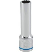 Channellock 1/2" Drive 11 mm 12-Point Deep Metric Socket
