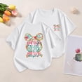 thumbnail image 2 of TZEWGL Tops For Child Short Sleeved T Shirt Print Crewneck Top For Newborns size 8-9T, 2 of 4