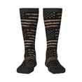 thumbnail image 2 of Lsque American Flag with Desert Camouflage Printed Crew Socks Men's Women's LightWeight Thin Casual Calf Socks ,Knee High Socks,Cotton Socks, 2 of 9