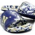 thumbnail image 5 of Hype Co College NCAA Unisex Navy Midshipmen Sandal Slides, 5 of 6