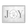 thumbnail image 4 of Stupell Industries Joyful Summer Sand Dollar Graphic Art Framed Art Print Wall Art, 30x24, By Daphne Polselli, 4 of 5