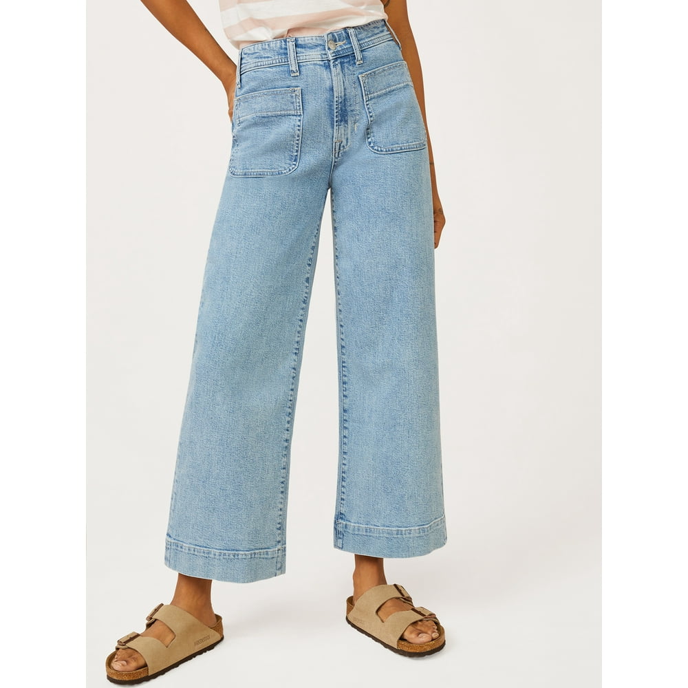 Free Assembly - Free Assembly Women's Retro Flare Jeans - Walmart.com ...